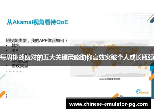 每周挑战应对的五大关键策略助你高效突破个人成长瓶颈